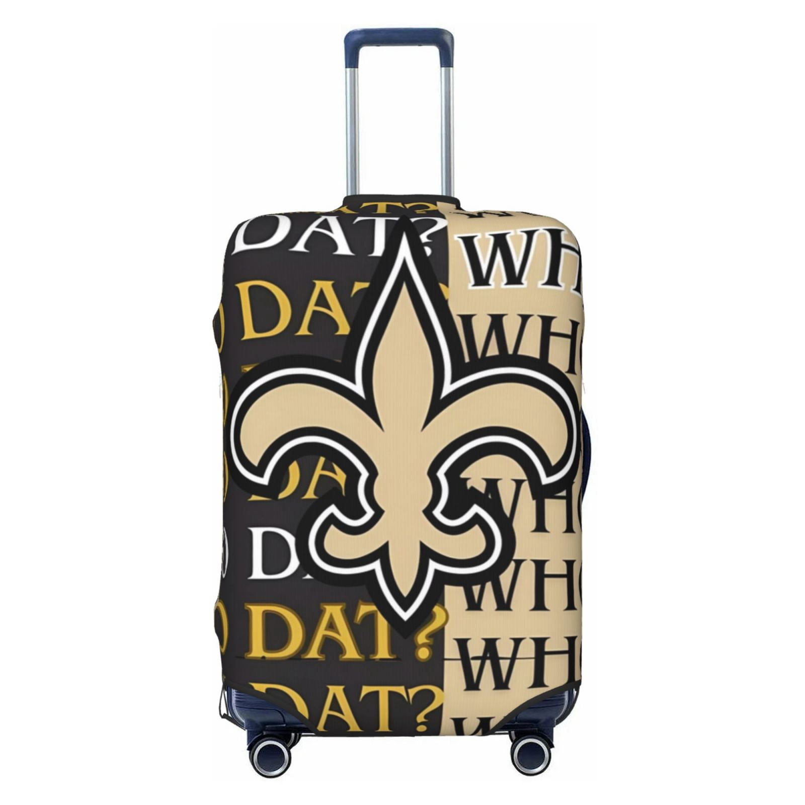 New_Orleans Travel Luggage Cover, Football Team Themed Stretch Luggage Cover, Scratch-Resistant Travel Essential, Fits 19-31 Inch Luggage, Luggage Not Included - Walmart.com
