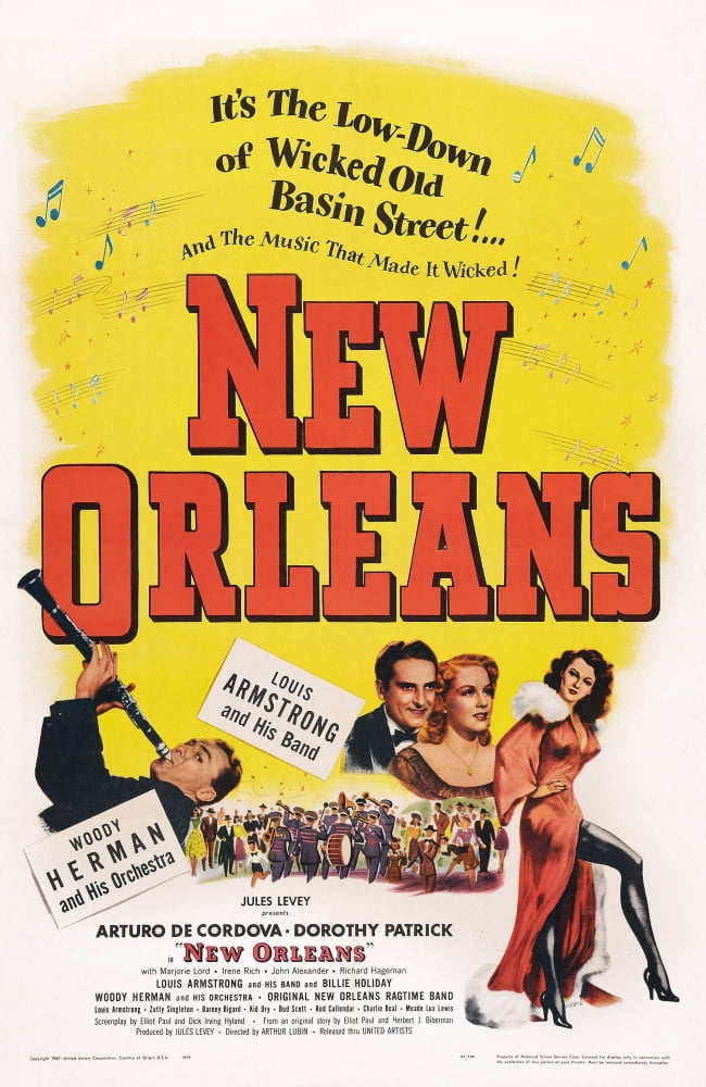 New Orleans U Canvas Art - (11 x 17)