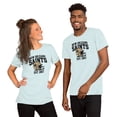 thumbnail image 1 of New Orleans football shirts for women, Ladies Game Day Tee XS-3XL (Heather Ice Blue, 3XL), 1 of 1