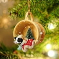 thumbnail image 1 of New Ornaments Christmas Tree Decorations Christmas Gifts for Home Decoration Holiday Party Festive Decor for Family Friends Colleagues Multi-Use as Gift or Decoration, 1 of 2