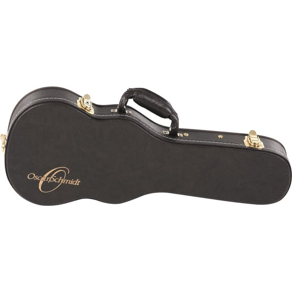 Oscar Schmidt Protective Ukulele Hard Case - Brown - UC1