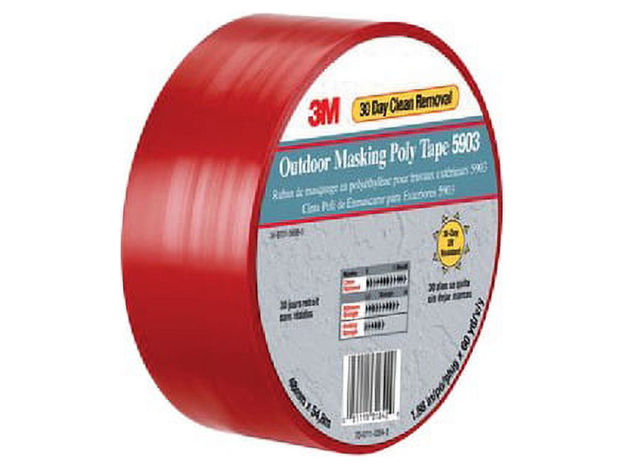 3m Painter's Tape, Red, 60 yd L, 1-7/8 in W 5903