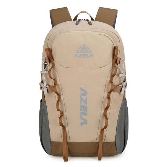 New Outdoor Mountaineering Bag Large Capacity Lightweight Waterproof Professional Hiking Camping Backpack,Khaki