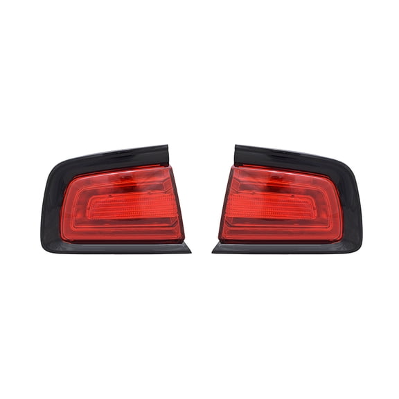 New Outer Pair Of Tail Lights Compatible With Cat Dodge Charger 2011 2012 2013 2014 By Part Numbers 57010414AF CH2804104