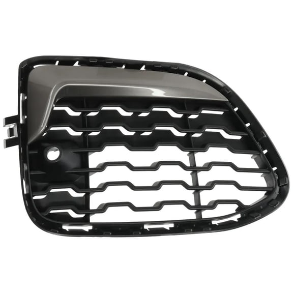 New Outer Right Grille Trim Compatible With Bmw X4 xDrive28i 4 Cyl 2.0L X4 M40i 6 Cyl 3.0L X4 xDrive35i 6 Cyl 3.0L 2015-2018 By BM1039189 51118073668
