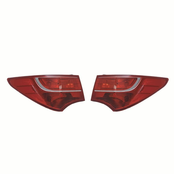 New Outer Tail Light Pair Fits Hyundai Santa Fe 2013 2014 92402-4Z000 Hy2804123