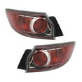thumbnail image 1 of New Outer Tail Light Pair Fits Mazda 3 Hatchback 2010 Bbn7-51-160D Bbn7-51-150D, 1 of 2