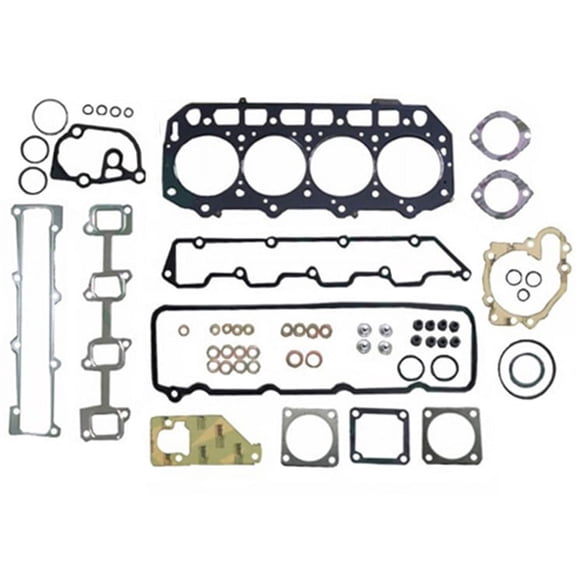 New Overhaul Gasket Set Compatible with Yanmar 4TNE98 4D98E Komatsu PC70FR-1 PC75R-2 PW75-1 WB70A-1 SK09J-2 Hyundai HSL810 R80-CR-9 VIO70 VIO75 B7-3 98mm Diesel YMGS4TNE98