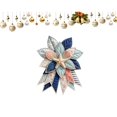 thumbnail image 1 of New Oversized Seasonal Quilted Door Bow DIY Sewing Kit – 15.75" Large Dimensional Craft for Front Door & Wall – Perfect Holiday Project for Home Styling (A), 1 of 6