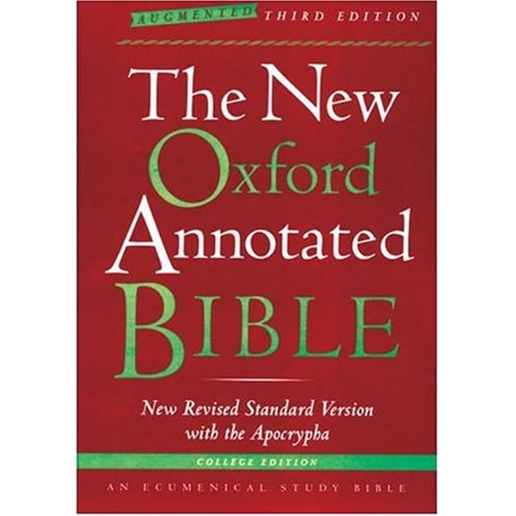 Pre-Owned The New Oxford Annotated Bible with the Apocrypha, Augmented Third Edition, Coll