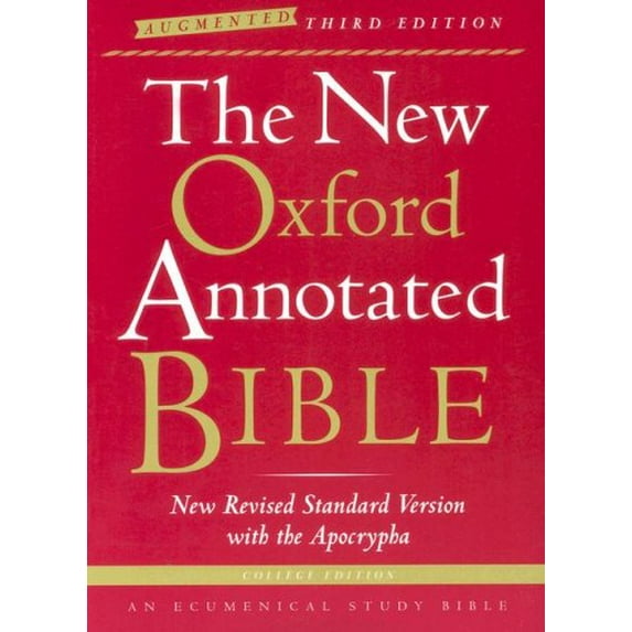 Pre-Owned New Oxford Annotated Bible-NRSV-Augmented College (Paperback) 0195288831 9780195288834