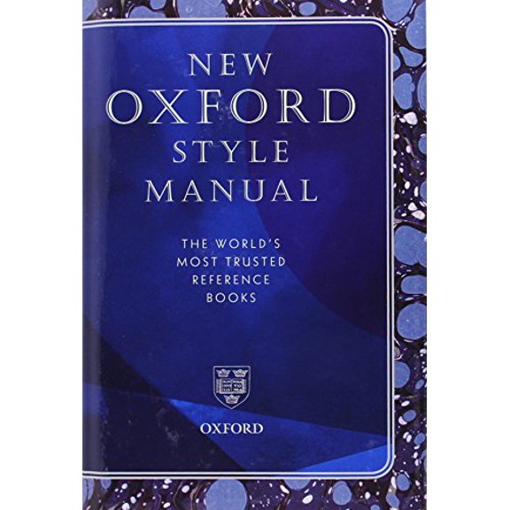 Pre-Owned New Oxford Style Manual (Hardcover) 019965722X 9780199657223