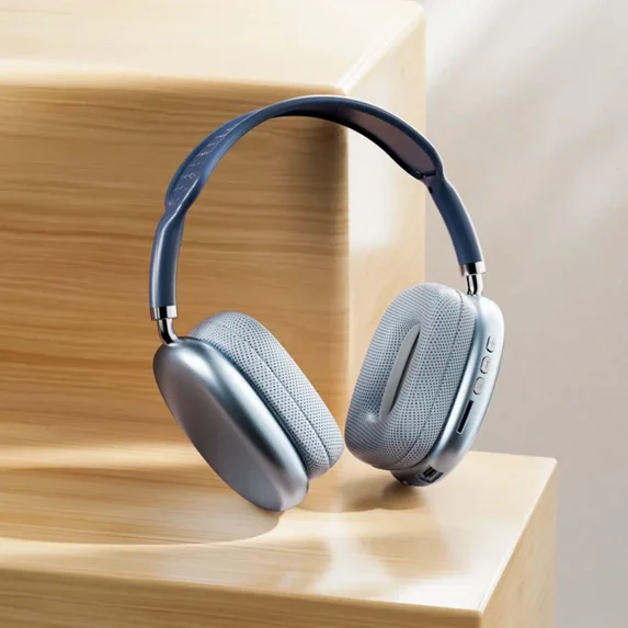 New P9 Pro Max Wireless Bluetooth Headphones HiFi Stereo Noise Cancelling Waterproof Mic Pods Over Ear Sports