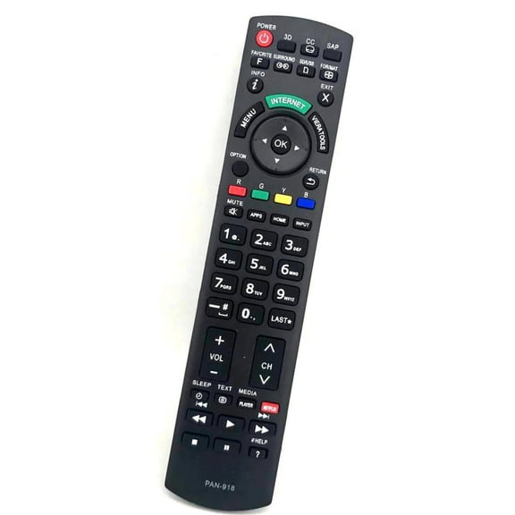 New PAN-918 Universal For Panasonic NETFLIX 3D TV Remote Control N2QAYB000485