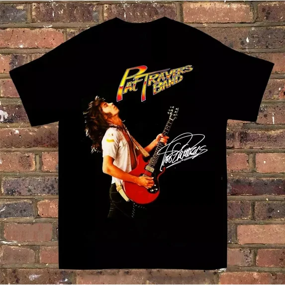 New PAT TRAVERS Singer T Shirt Unisex Short Sleeve Men Women Fullsize S-5XL