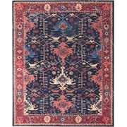 New PB 2 x 2 Area Rug Handcrafted Motif Floral Design Oriental Traditional Design Non-Shedding Fine Wool Pile & Easy-Care Areas in Living Room Bedroom