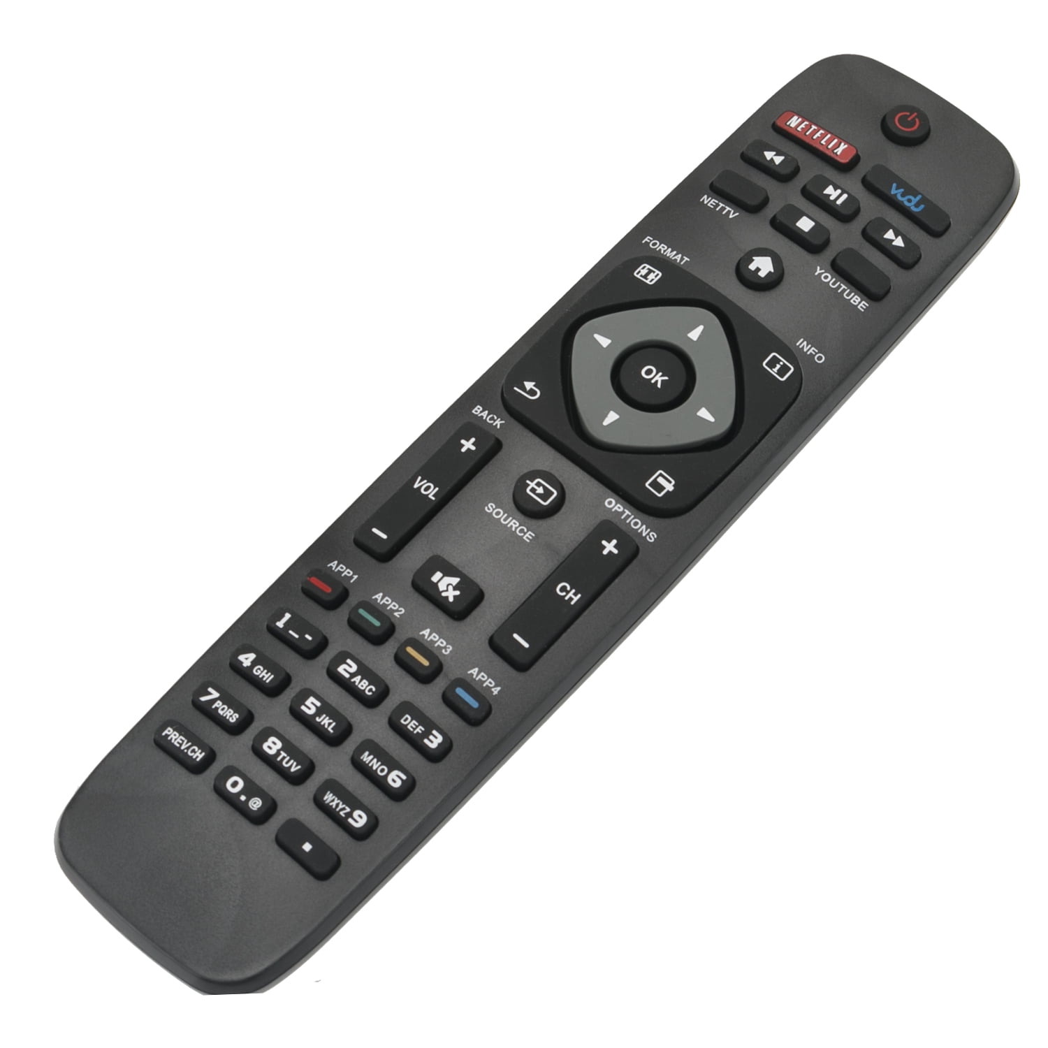 New PHI-958 remote control for Philips Smart TV/DVD Player 28PFL4909/F7 ...