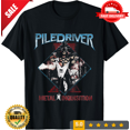 thumbnail image 1 of New PILEDRIVER - Guillotine Short Sleeve Black All Size T-Shirt OB295, LIMITED EDITION-TH73673, 1 of 2