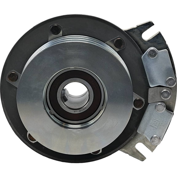 OEM Grade Electric PTO Clutch Compatible with Toro Z Master Z252L 74212 62 In Side Discharge Zero Turn 1 1/8 In ID CW 1/2 5/8 Belt Warner 5218-122 New Direct Replaces 1082126