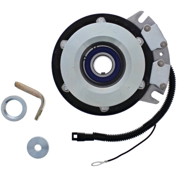 OEM Grade Electric PTO Clutch Compatible with Cub Cadet Z-Force 44 48 50 54 60 S L LX SX SZ LZ Zero-Turn 1" Shaft 6" Pulley CCW Replaces X0720 917-04895 917-04895A 5219-124