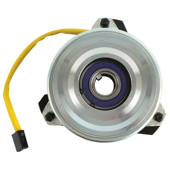 Electric PTO Clutch Compatible with Lawn Mowers Garden Tractors Using Warner 5210-53 521053 1" Bore 4-3/4" Pulley Clockwise CW Replaces X0589 Direct Fit Blade Engagement Clutch