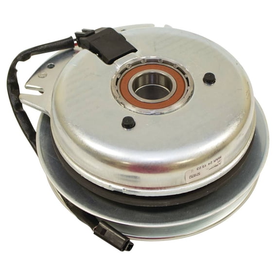 Electric PTO Clutch Compatible with Exmark Lazer Z HP LHP27KC505 50 In LHP27KC565 56 In 27HP Kohler Command Zero Turn 1 1/8 ID 7 1/4 Pulley CCW 5/8 Belt Pigtail New Replaces 1099275