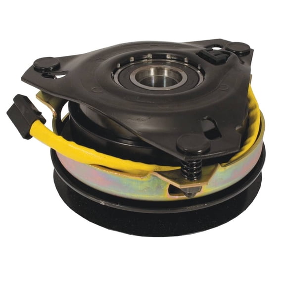 Electric PTO Clutch Compatible with Scag SSZ-16BV SSZ-18BV SSZ-18KH SSZ-20CV SSZ-22CV SSZ4216BV SSZ4816BV SSZ4818CV Zero Turn 1 In ID 6 In Pulley CW 1/2 5/8 Belt Replaces 461074
