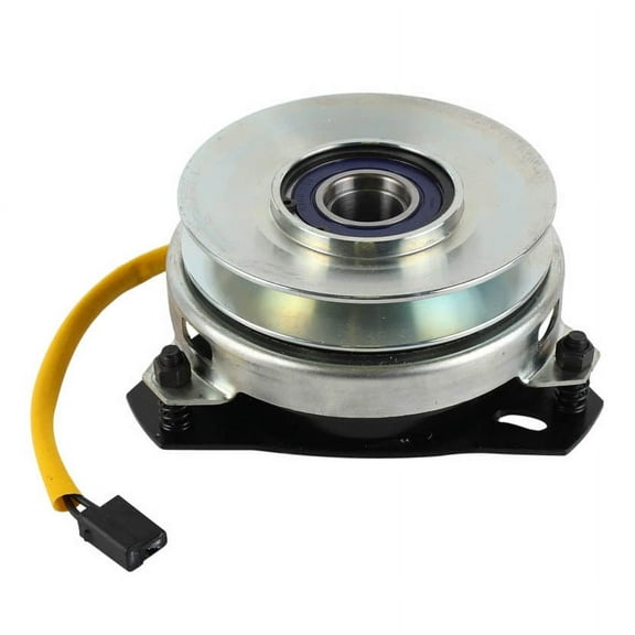 New Lawn Mower PTO Clutch Compatible with John Deere LX172 LX173 LX176 LX178 LX186 LX188 Model 180 Model 185 CCW 1.125 Inch 5.3 Inch Pulley 110 Ft-Lbs Sealed 12V
