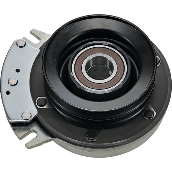 Electric PTO Clutch Compatible with Ferris IS2500Z 5900781 5900783 5900798 20HP Yanmar Diesel 52 In Deck Commercial Zero Turn 1 1/8 ID 4 7/8 Pulley CW 1/2 5/8 Belt Replaces 5218238