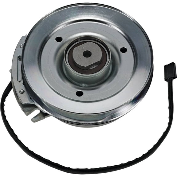 Electric PTO Clutch Compatible with Wright Mfg Stander X WSTX48 WSTX52 WSTX61 23.5HP Kawasaki FX730 726cc Commercial Stand On 1 In ID 7 3/8 Pulley CCW 5/8 Belt New Replaces 71410028