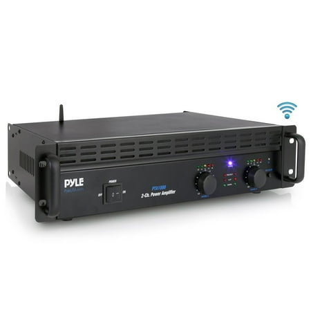 PylePro - Pro Pta1000 Professional Power Amplifier, 1000 Watt - Black