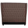 thumbnail image 1 of New Pacific Direct 357888-MS11 64 x 85 x 8 in. Alice King Wing Headboard, Umber, 1 of 1