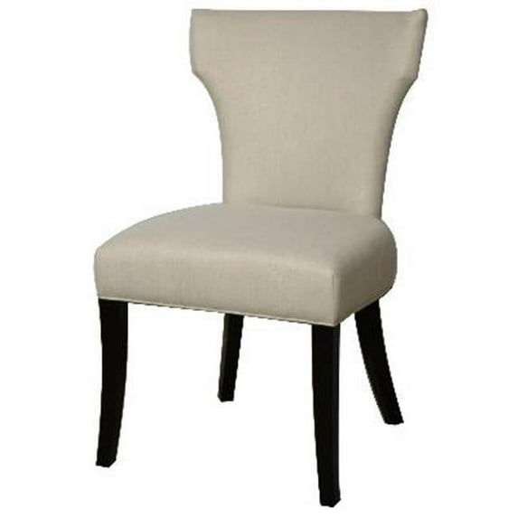 New Pacific Direct 358137-19 Dresden Fabric Chair, Sand - Set of 2