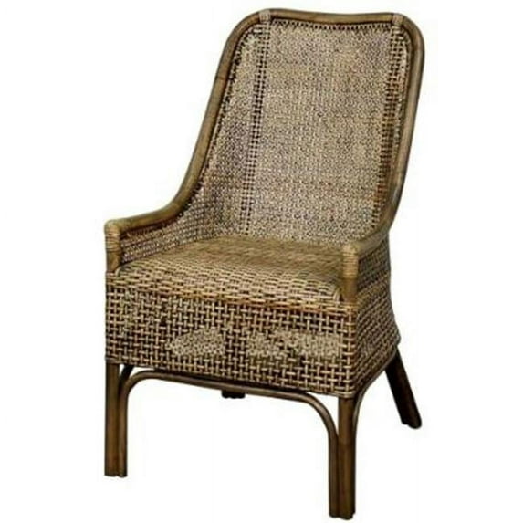 New Pacific Direct 878238-661 Vista Side Chair, Black Shadow