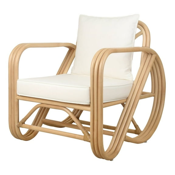 New Pacific Direct Aimara Rattan Accent Arm Chair