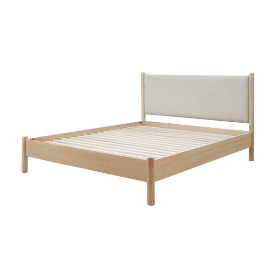 NPD Furniture Bloomfield Queen Bed Set in Natural Pine