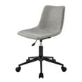 thumbnail image 1 of New Pacific Direct Clarke 22" PU and Plywood Swivel Office Chair in Gray, 1 of 11