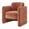 thumbnail image 1 of NPD Furniture Deryll Fabric Accent Arm Chair in Grenada Terracotta, 1 of 12