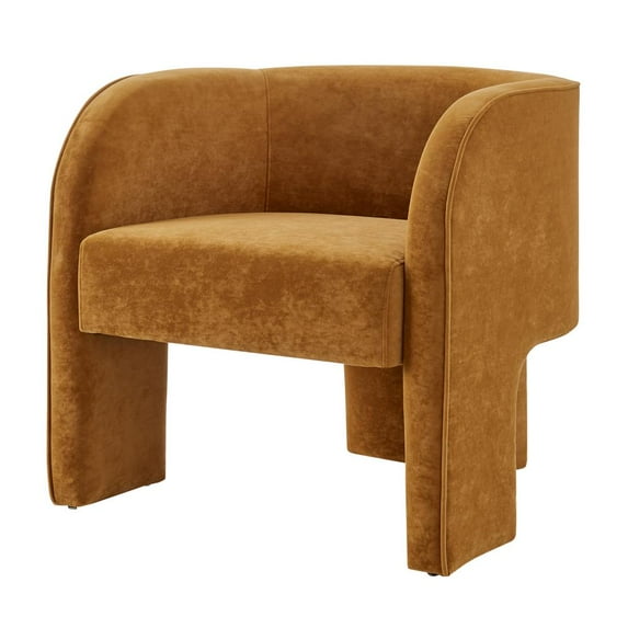 New Pacific Direct Matteo Velvet Accent Arm Chair