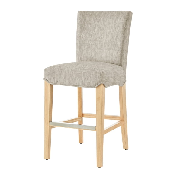 NPD Furniture Milton Fabric Counter Stool in Pasadena Beige