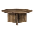 thumbnail image 1 of New Pacific Direct Petrilio KD Round Coffee Table in Hazelnut Brown, 1 of 8