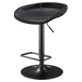 thumbnail image 1 of Rogue PU Leather Gaslift Bar Stool - Vintage Black, 1 of 9