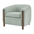 thumbnail image 1 of New Pacific Direct Ruth Fabric Accent Arm Chair in Sage Gray, 1 of 11