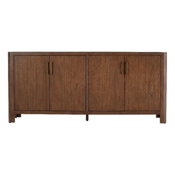 NPD Furniture Trevin Buffet 72" 4 Doors in Walnut