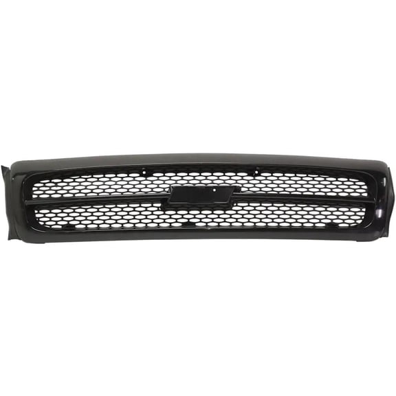 New Painted Black Grille Assembly Compatible With Chevrolet Caprice Base 8 Cyl 5.0L Caprice Classic LTZ 8 Cyl 5.7L Caprice Classic LTZ 8 Cyl 5.0L 1991-1993 By GM1200450 10269613