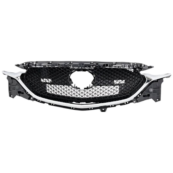New Painted Black Grille Assembly Compatible With Mazda CX-5 Carbon Edition 4 Cyl 2.5L CX-5 Grand Touring Reserve 4 Cyl 2.5L 2017-2021 By MA1200223 KB8E50710J