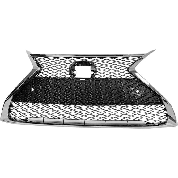 New Painted Dark Gray Grille Assembly Compatible With Lexus ES350 Premium 6 Cyl 3.5L ES250 Premium 4 Cyl 2.5L ES350 Signature 6 Cyl 3.5L 2019-2022 By LX1200202 5310133720