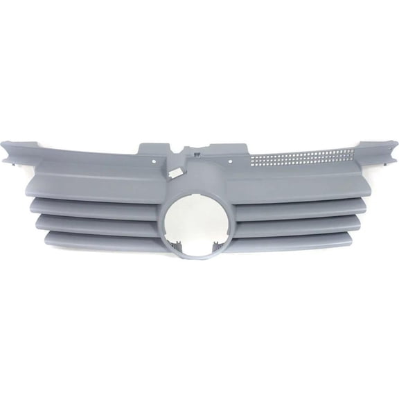 New Painted Gray Grille Assembly Compatible With Volkswagen Jetta GLX 6 Cyl 2.8L Jetta TDI 4 Cyl 1.9L Jetta GLI 6 Cyl 2.8L Jetta GLI 4 Cyl 1.8L 1999-2005 By 1J5853651LGRU-PFM