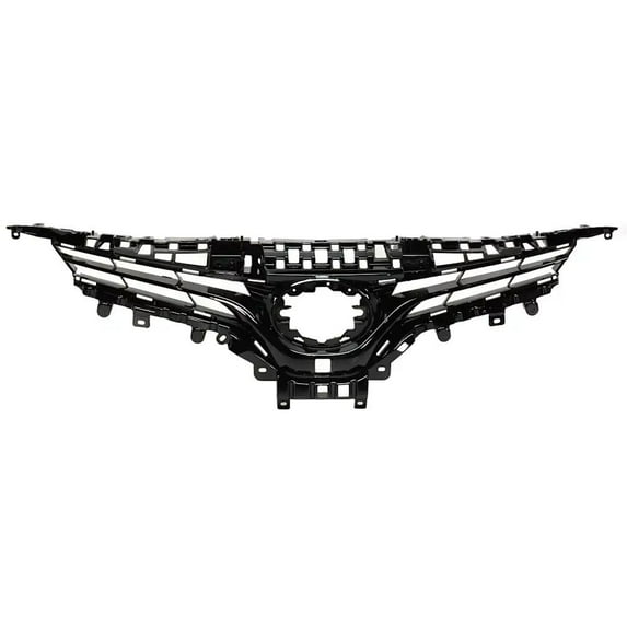 New Painted Silver Grille Assembly Compatible With Toyota Camry XLE 4 Cyl 2.5L Camry Hybrid XLE 4 Cyl 2.5L Camry XLE 6 Cyl 3.5L 2018-2020 By TO1200421 5310106A90