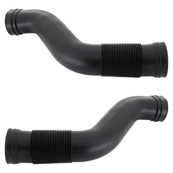 New Pair Of Air Intake Hose Compatible With Mercedes Benz GL450 Base 8 Cyl 4.7L ML500 Base 8 Cyl 5.0L 2006-2012 By 1645000361 1645051361 1645000461 1645051461